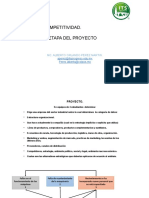 Proyecto Competitividad Primera Etapa