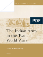 The Indian Army in The Two World Wars by Kaushik Roy