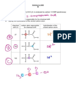 NMR Worksheet on Proton NMR Spectroscopy