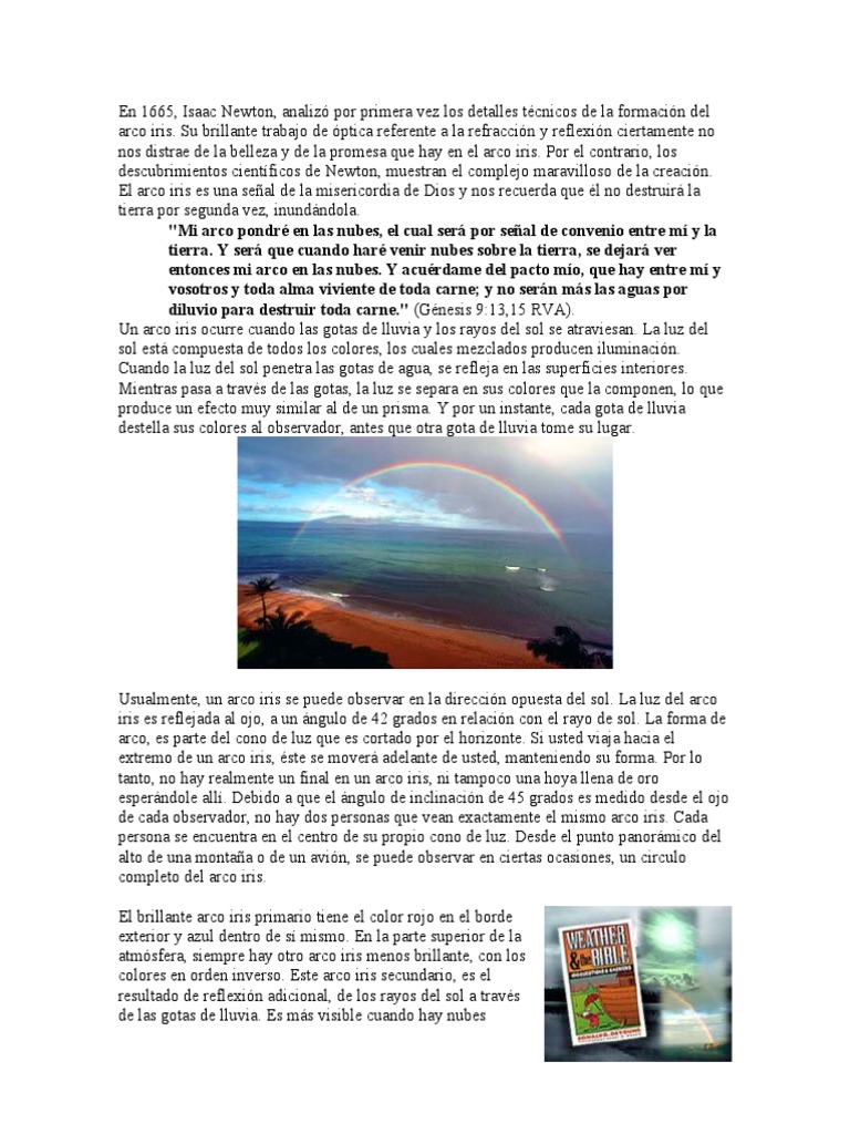 Arcoiris | PDF | Arco iris | Herida