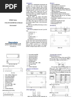 NP304T Series 4-Port RS-232/485/422 to Ethernet User manual: Summarize】 Feature】