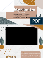 Utilitarianism Report