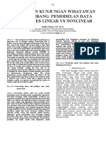 Peramalan Kunjungan Wisatawan Ke Palembang: Pemodelan Data Time Series Linear Vs Nonlinear