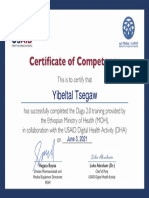 Dagu 2.0 Certificate