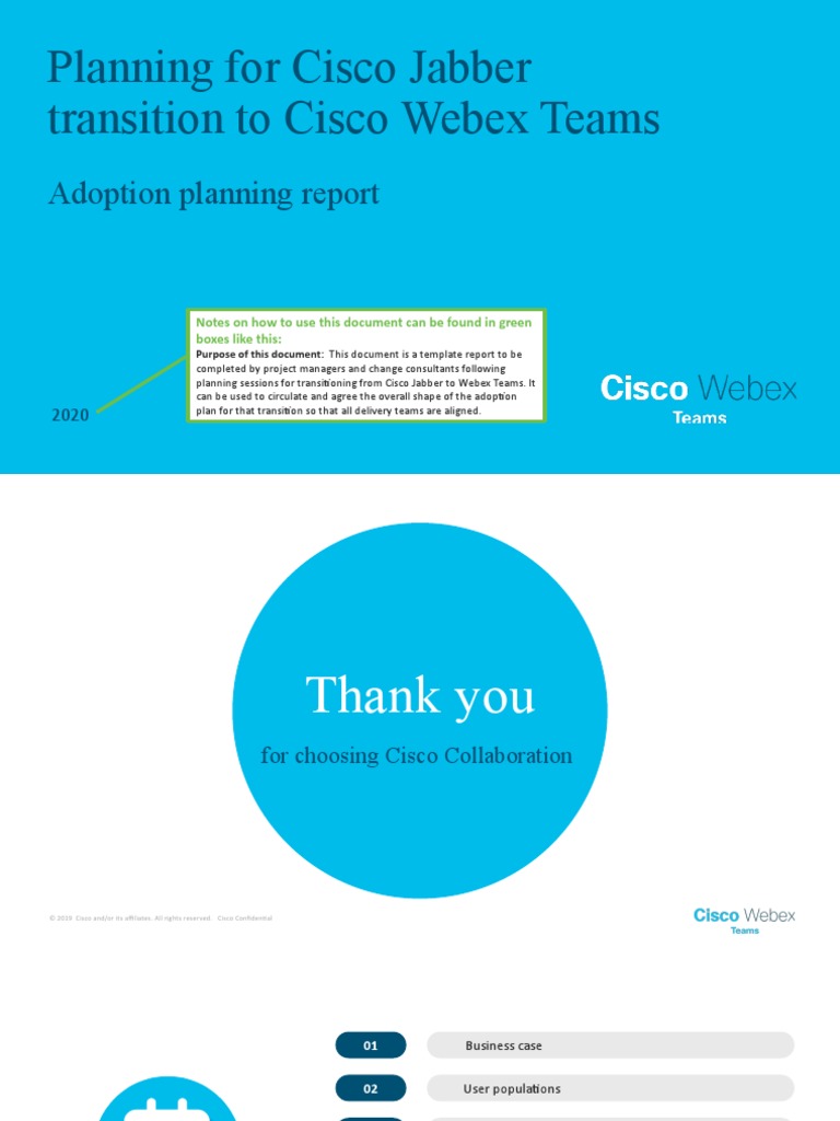 Adoption Planning Report Template | PDF | Mobile App | Cisco Systems