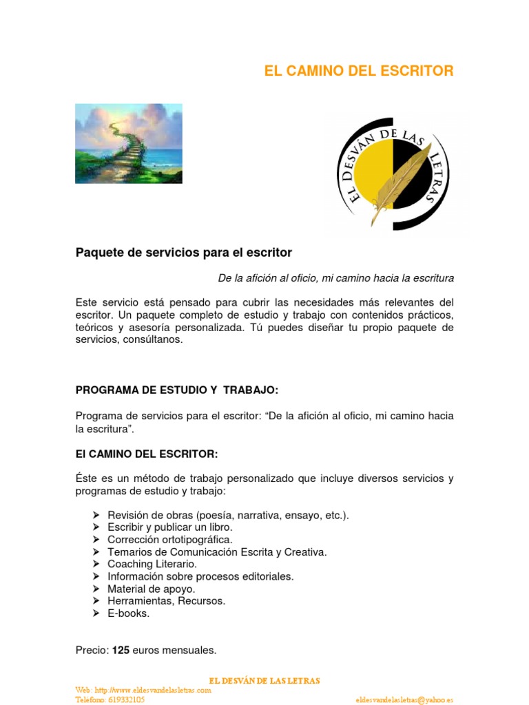 El Camino Del Escritor | PDF | Escritores | Comunicación