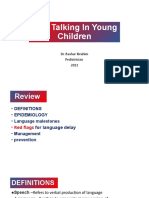 Late Talking in Young Children: Dr. Bashar Ibrahim Pediatrician 2022