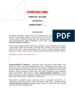 Contoh HBL Hospital Bylaws Statuta Rumah