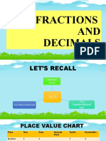 Understanding Fractions and Decimals