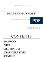 Building Materials - M.Tharangini