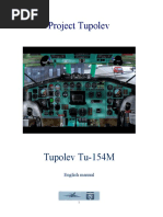 Project Tupolev. Tupolev Tu-154M. English Manual