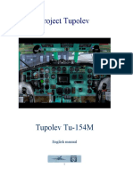 Project Tupolev. Tupolev Tu-154M. English Manual