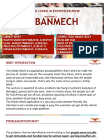 Urbanmech: Advanced Course in Entrepreneurship