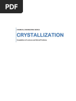 Crystallization: Chemical Engineering Series