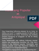 Pptkulturang Popular at Artipisyal