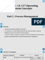 Unit 2 Process Management