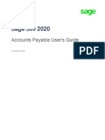 Sage 300 2020 Accounts Payable Users Guide