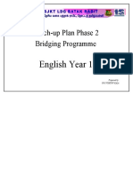 Catch up plan year 1 -