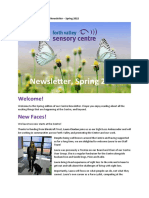 Forth Valley Sensory Centre Newsletter Spring 2022