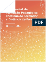 Referencial de Formacao Pedagogica Continua de Formadores - Formador A Distancia (E-Formador) - 3 Edicao