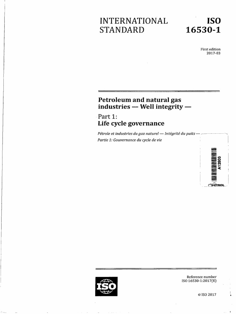 Iso 16530 Integrity | PDF