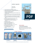 Anaesthesia Apparatus: Specification