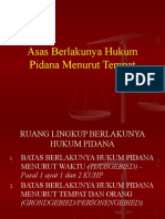 Pertemuan 7-Asas Berlakunya Hukum Pidana Menurut Tempat