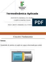 Termodinâmica Aplicada: conceitos fundamentais