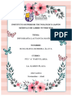 Deber Infografia Lactancia Materna