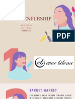 Entrepreneurship: Presented By: Abbey Entrata