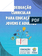 Priorização curricular EJA Piauí