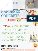 Cracking of Hardened Concrete
