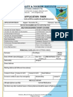 THTI SESC Application Form