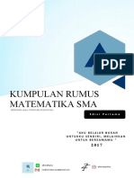 Kumpulan Rumus Matematika SMA