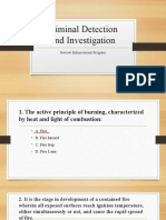 Criminal Detection and Investigation: Review Enhancement Program