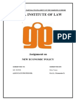 Geeta Institute of Law: Assignment On