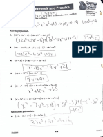 Evaluate: Homework and Practice: x9 - X' (X' - x9)