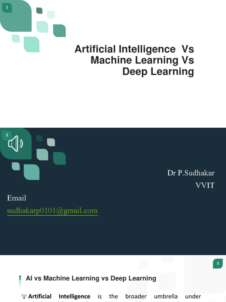 Artificial Intelligence Vs Machine Learning Vs Deep Learning Download