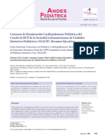 Consenso de Reanimación Cardiopulmonar Pediátrica Del