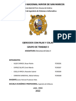 Ejercicios con pilas y colas en expresiones matemáticas