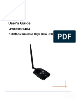 Awus036nha User Guide