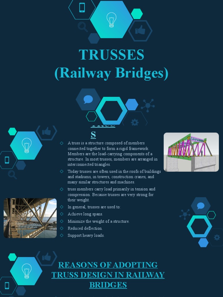 Overview of Truss Bridges in Railways | PDF | Truss | Bridge