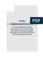 Decreto Ejecutivo 439 para Manejo Del Estado