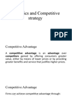 2. Logistics and Competitive Strategy