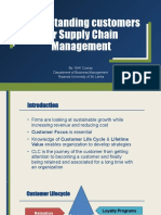 Understanding Customers For Supply Chain Management