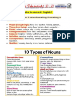 THE NOUN AND PRONOUNS  - PREUNI22