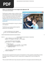Copy, Cut, and Paste Parts of An Image To The Clipboard in C# - C# HelperC# Helper