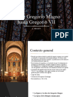 Desde Gregorio Magno Hasta Gregorio VII 