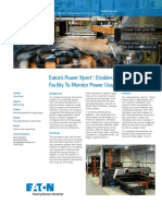 Eaton's Power Xpert®: Enables Manufacturing Facility To Monitor Power Usage and Reduce Costs