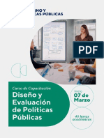 Diseno y Evaluacion de Politicas Publicas - Brochure - Capacitacion 1